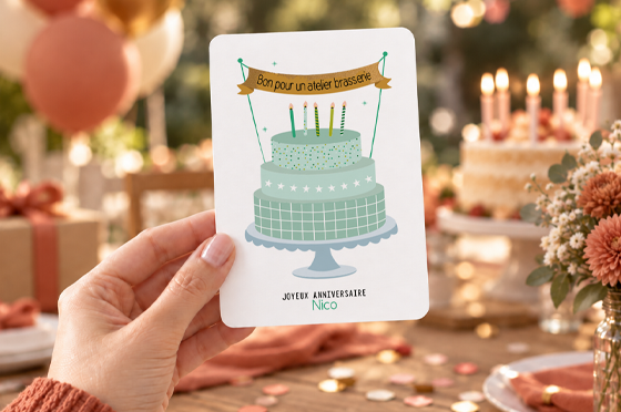 Cartes à gratter Anniversaire
