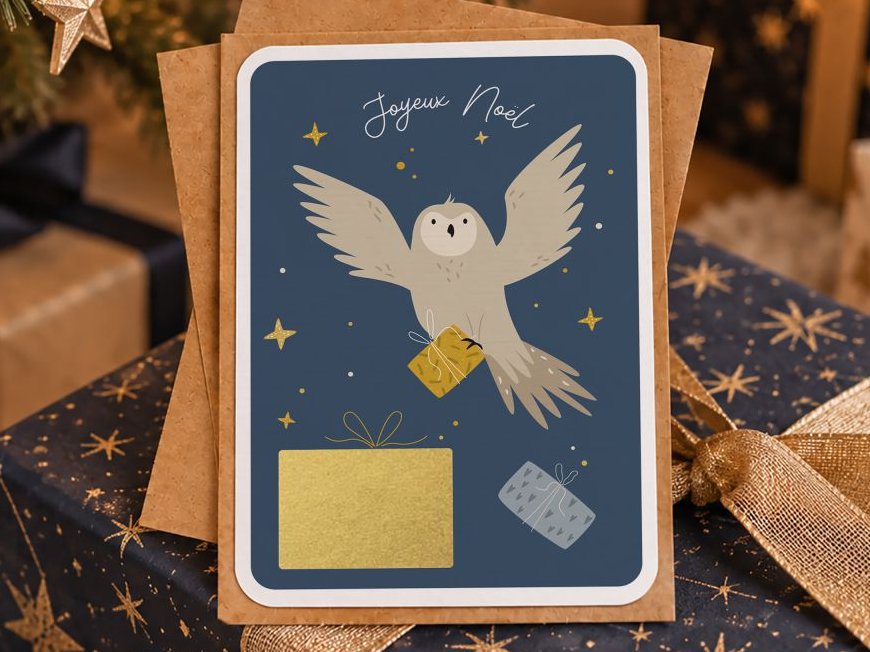 image Chouette de Noël