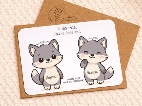 Item Loup - Gender Reveal