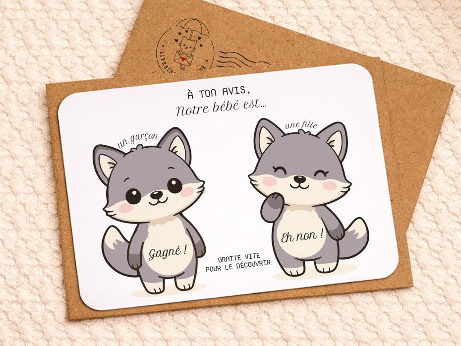 Item Loup - Gender Reveal