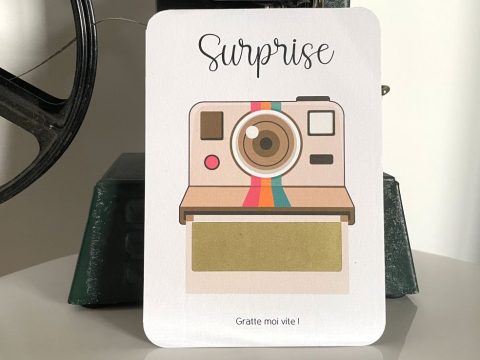 Item Polaroid vintage beige