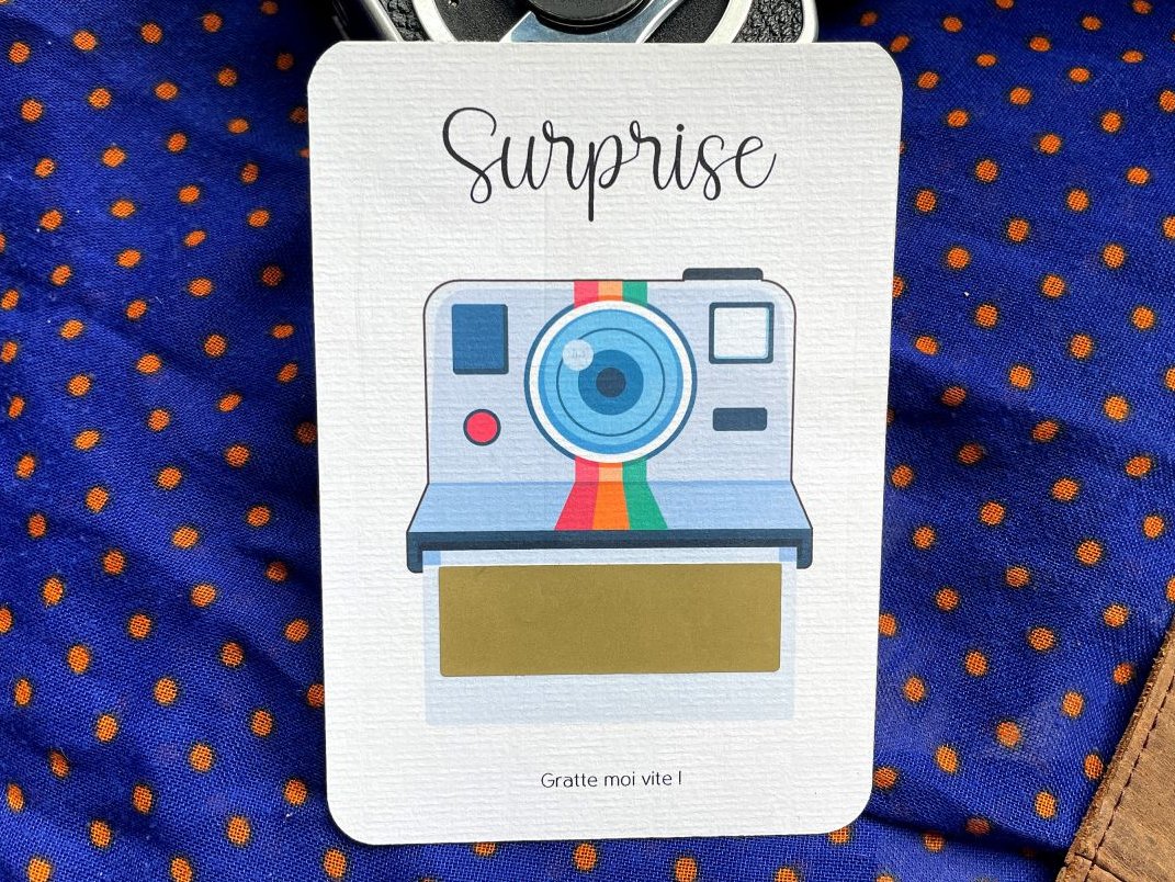 Item Polaroid vintage bleu
