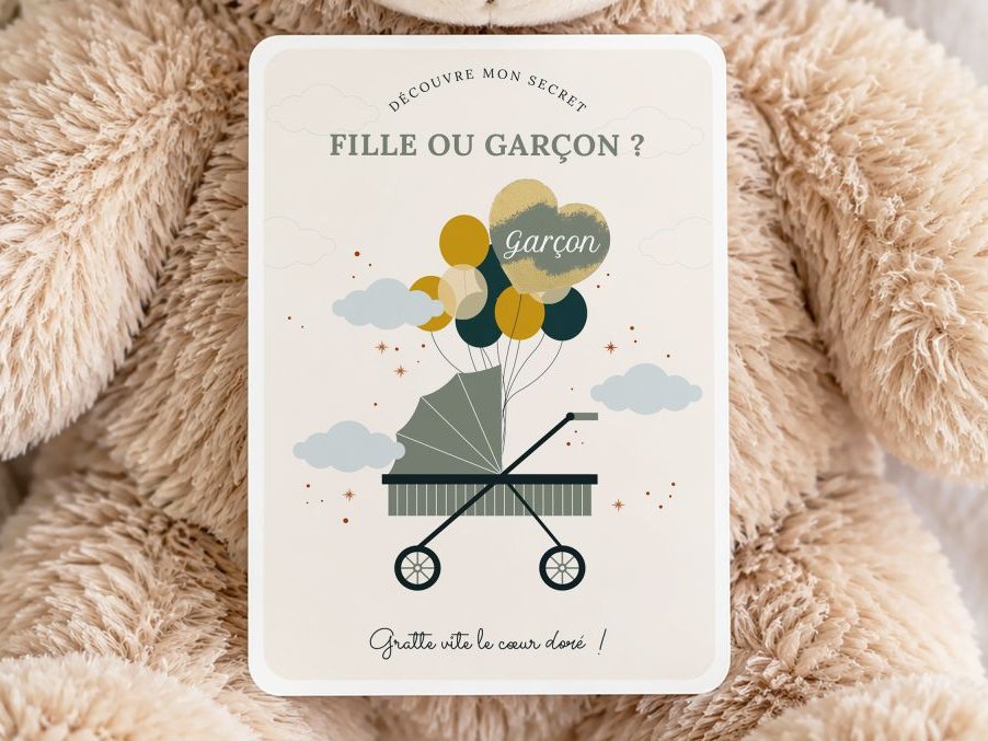 Item Poussette - Gender Reveal