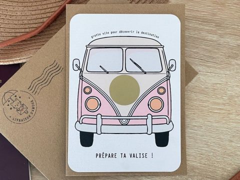 Item Van vintage rose