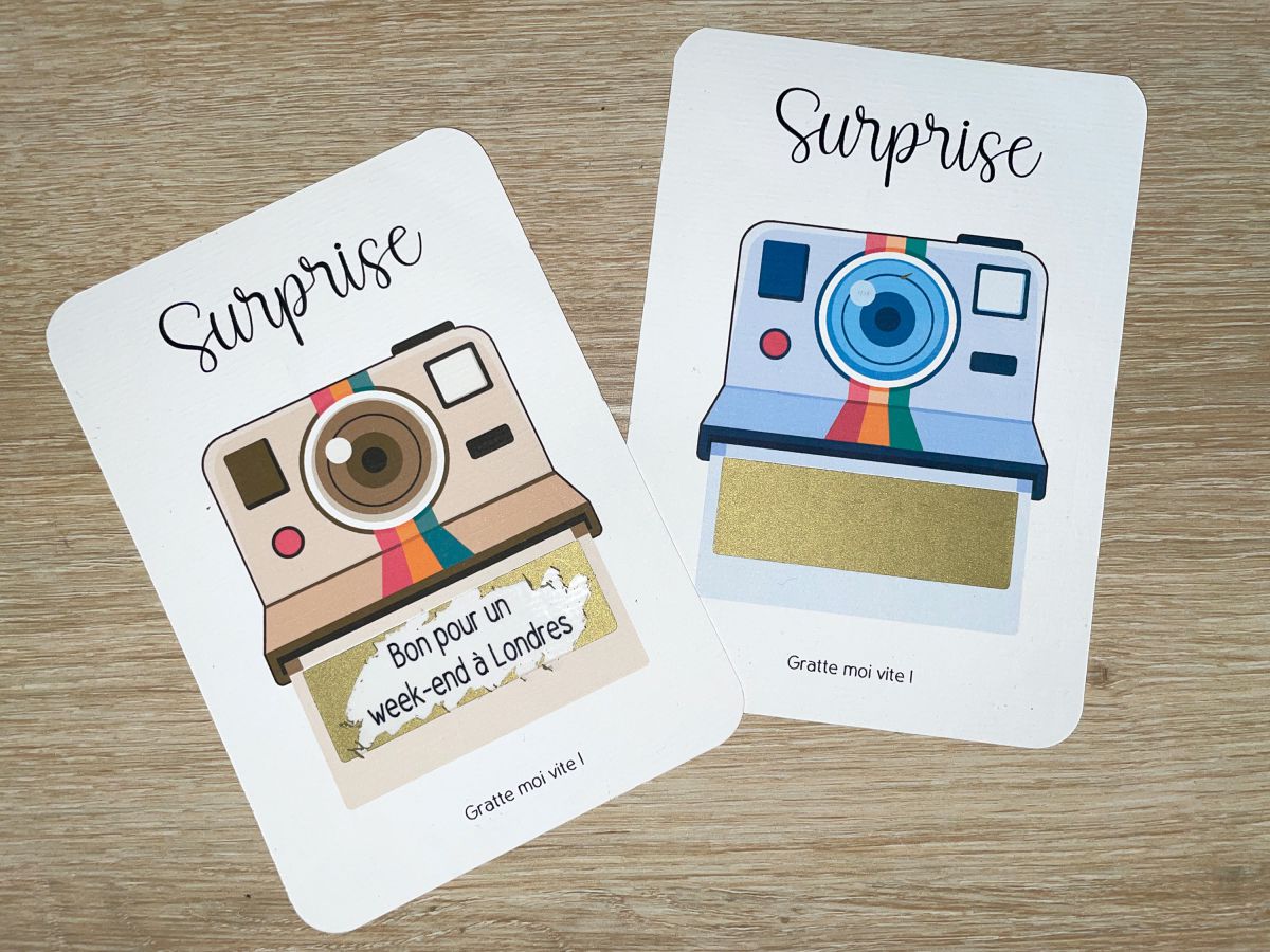 Polaroid vintage beige
